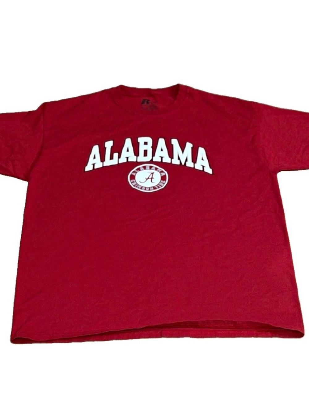 Russell Athletic Red Alabama Logo Men’s Tee